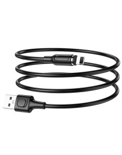 Магнитный кабель BX41 1м USB to Lightning черный Borofone