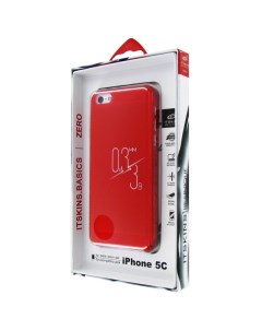 Чехол Zero 3 для iPhone 5C Red Itskins