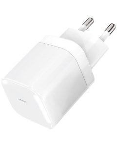 Сетевое зарядное устройство TypeC PD 20W white б кабеля Tfn