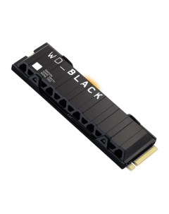 SSD диск Western Digital Black SN850X 1 ТБ с радиатором подходит к PS5 S100T2XHE Wd