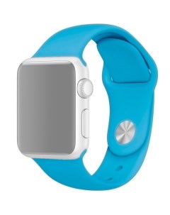 Ремешок для Apple Watch silicone 42 44 mm Light Blue APWTSI42 16 Innozone