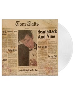 Heartattack And Vine Clear Vinyl LP Tom Waits Anti