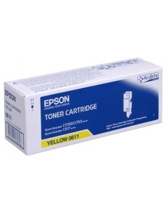 Картридж для лазерного принтера C13S050611 Yellow оригинал Epson