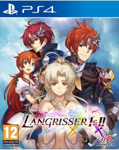 Игра Langrisser I and II 1 and 2 PlayStation 4 полностью на иностранном языке Nis america