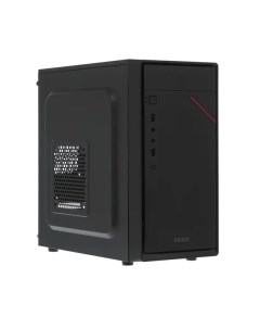 Корпус компьютерный D180 17223 черный Ginzzu