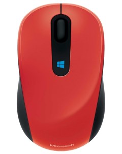 Беспроводная мышь Sculpt Mobile Flame Red Black 43U 00026 Microsoft