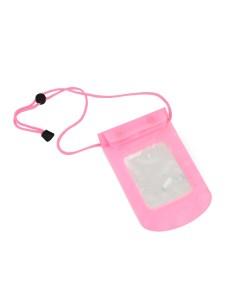 Чехол для телефона водонепроницаемый универсальный P0129 розовый Baziator