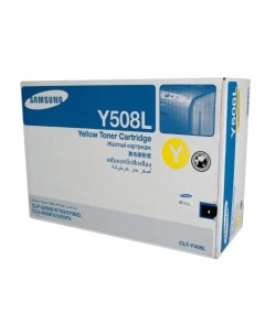 Картридж для лазерного принтера CLT Y508L желтый оригинал Samsung