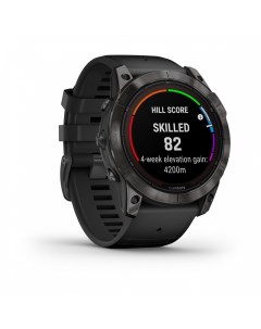 Смарт часы Fenix 7X PRO Sapphire Solar серый с черным ремешком 010 02778 11 Garmin