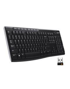 Беспроводная клавиатура K270 Black 920 003757 Logitech