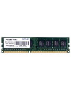Оперативная память Patriot 8Gb DDR III 1600MHz PSD38G16002 Patriot memory