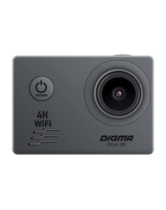 Экшн камера DiCam 300 Grey 1143221 Digma