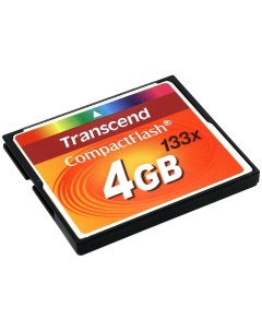 Карта памяти Compact Flash Ultra TS4GCF133 4GB Transcend