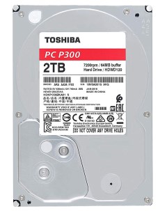 Жесткий диск P300 2ТБ HDWD120UZSVA Toshiba