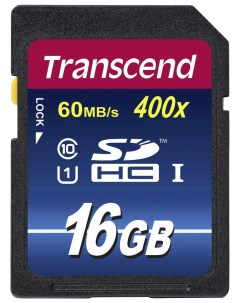 Карта памяти SDHC Premium TS16GSDU1 16GB Transcend