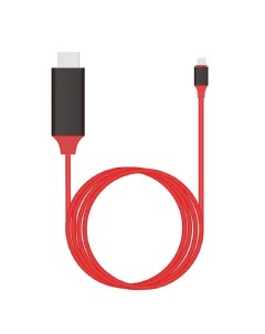 Переходник кабель HDTV USB Type C на HDMI Red Daprivet