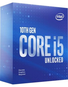Процессор Core i5 10600KF BOX Intel