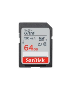 Карта памяти Ultra 64GB SDXC SDSDUN4 064G GN6IN Sandisk