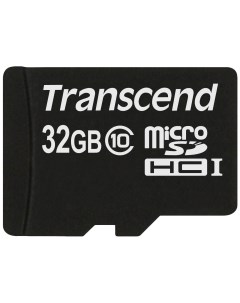 Карта памяти Micro SDHC Premium TS32GUSDC10 32GB Transcend
