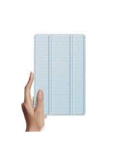 Чехол книжка для Samsung Tab A7 Lite 8 7 T220 T225 Toby series голубой Dux ducis