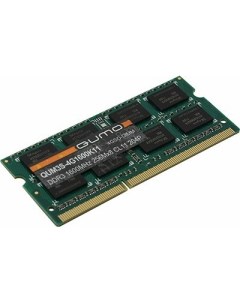 Модуль памяти SO DIMM DDR III 4GB QUM3S 4G1600K11R Qumo