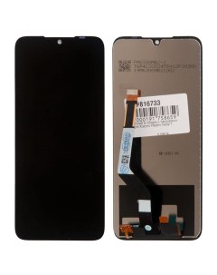 Дисплей в сборе с тачскрином для Xiaomi Redmi Note 7 черный Rocknparts