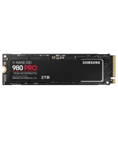 SSD накопитель 980 PRO M 2 2280 2 ТБ MZ V8P2T0BW подходит для PS5 Samsung