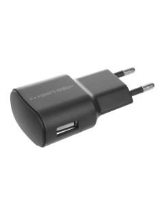 Зарядное устройство Lite USB 1A TC 1A Black УТ000010347 Red line