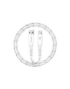 Кабель NyloFlex USB Lightning MFI 3А 1 5 м цвет Белый CBL NF WHT150 Energea