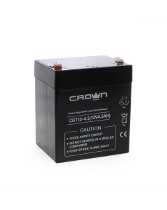 Аккумулятор для ИБП CROWN CBT 12 4 5 Crownmicro