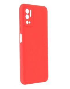 Чехол для Xiaomi Poco M3 Pro Soft Touch Silicone Red ASTXPM3PRD Alwio