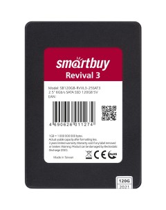 SSD накопитель Revival 3 2 5 120 ГБ SB120GB RVVL3 25SAT3 Smartbuy