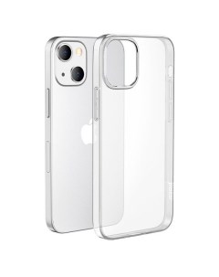 Чехол силиконовый для Apple iPhone 14 Light series прозрачный Hoco