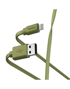 Кабель Lightning USB 2 0 m 1м MFI зеленый 00187234 Hama