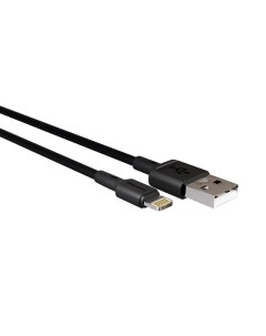 Дата кабель USB 2 0A для Lightning 8 pin K14i TPE 1м Black More choice