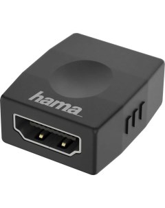 Адаптер H 205163 00205163 HDMI f HDMI f черный Hama
