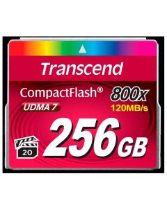Карта памяти Compact Flash TS256GCF800 256GB Transcend