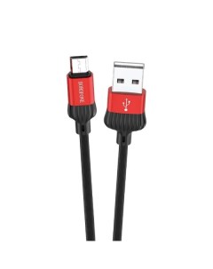 Кабель USB Micro USB BX28 1M черно красный Borofone