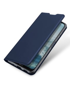 Чехол книжка для OPPO A53 5G A73 5G Skin Series синий Dux ducis