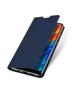 Чехол книжка для Xiaomi Redmi Note 10 5G синий Dux ducis