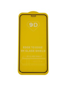 Защитное стекло для iPhone 12 mini 2D не полное покрытие черный Promise mobile