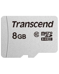 Карта памяти 8GB TS8GUSD300S Micro SDHC Transcend