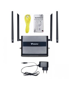 Wi Fi роутер с LTE модулем Black R91110 Vegatel