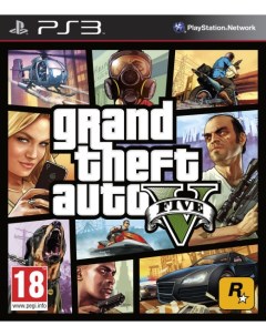 Игра Grand Theft Auto V GTA 5 для PlayStation 3 Rockstar games