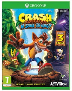 Игра Crash Bandicoot Nsane Trilogy для Microsoft Xbox One Activision