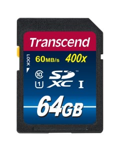 Карта памяти SDHC TS64GSDU1 64GB Transcend