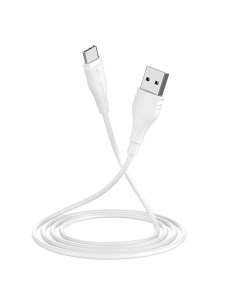 Кабель USB 2 0 A m USB Type C m 1м BX18 Optimal Белый Borofone