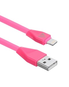 USB кабель Life Lightning USB A TPE 1м маджента U920 P5M Acd