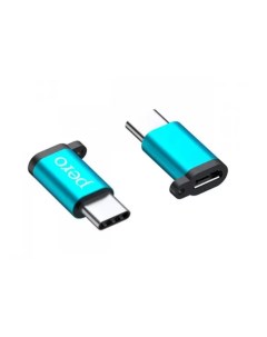 Переходник AD01 TYPE C TO MICRO USB голубой PRAD01TMBL Péro