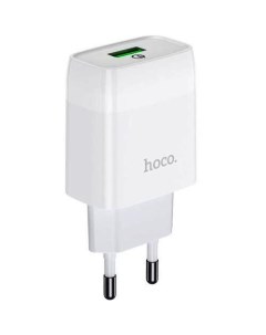 Сетевое зарядное устройство C72Q 1xUSB 3 A white Hoco